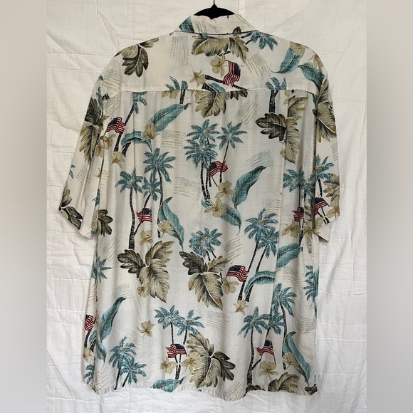 Pronto Uomo, men size medium, classic fit Americana party shirt, cream color - Picture 4 of 5